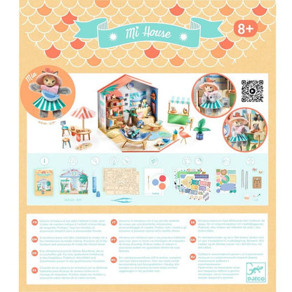 Djeco - Mia Mi House Model-making Miniature Home Kit