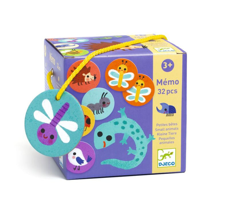 Djeco - Small Animals Memo Game