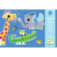 Djeco - Animals Duo puzzle