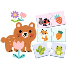 Djeco - Colours Duo Puzzle - 12 x 2pc