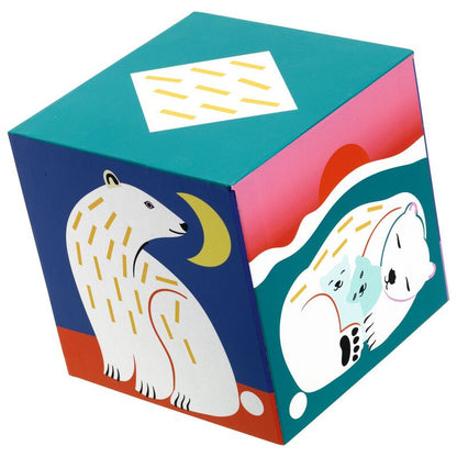 Djeco - Wild Animal Nesting & Stacking Blocks