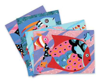 Djeco - Fish Rainbow Coloured Sand