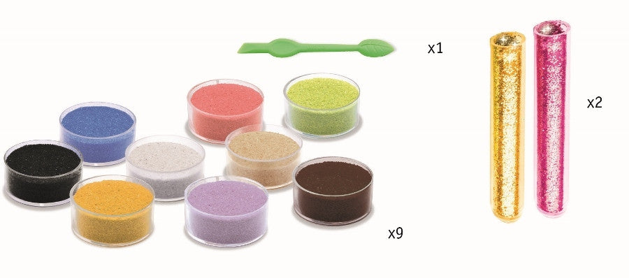 Djeco Sand and Glitter Art - Woodland Wonderland