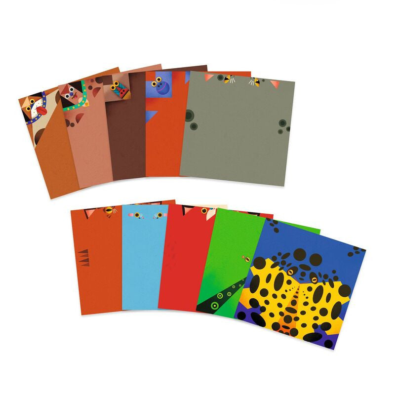 Djeco - Jumping Animals Origami