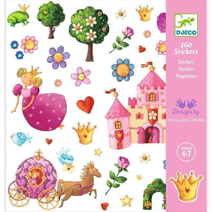 Djeco - Princess Marguerite Stickers