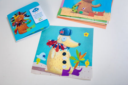 Djeco - Create Animal Stickers