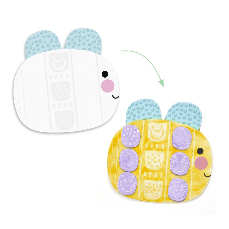 Djeco - Small Forms Magic Finger Painting Set