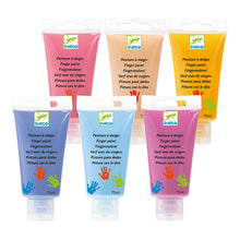 Djeco - Sweet Finger Paint Tubes - 6pk