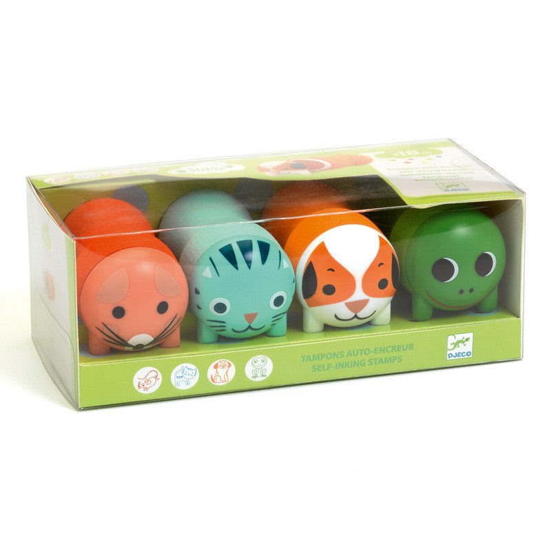 Djeco - Garden Animal Stamps for Little Ones