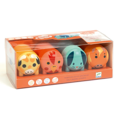 Djeco - Farm Animal Stamps for Little Ones