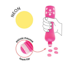 Djeco - Fluorescent Foam Markers 4pk