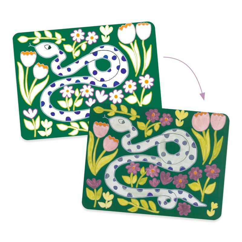 Djeco - Wild Ones Animal Palette Painting Set with Palette