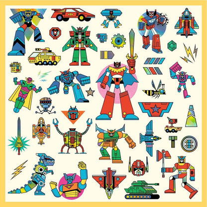 Djeco - Robot Stickers
