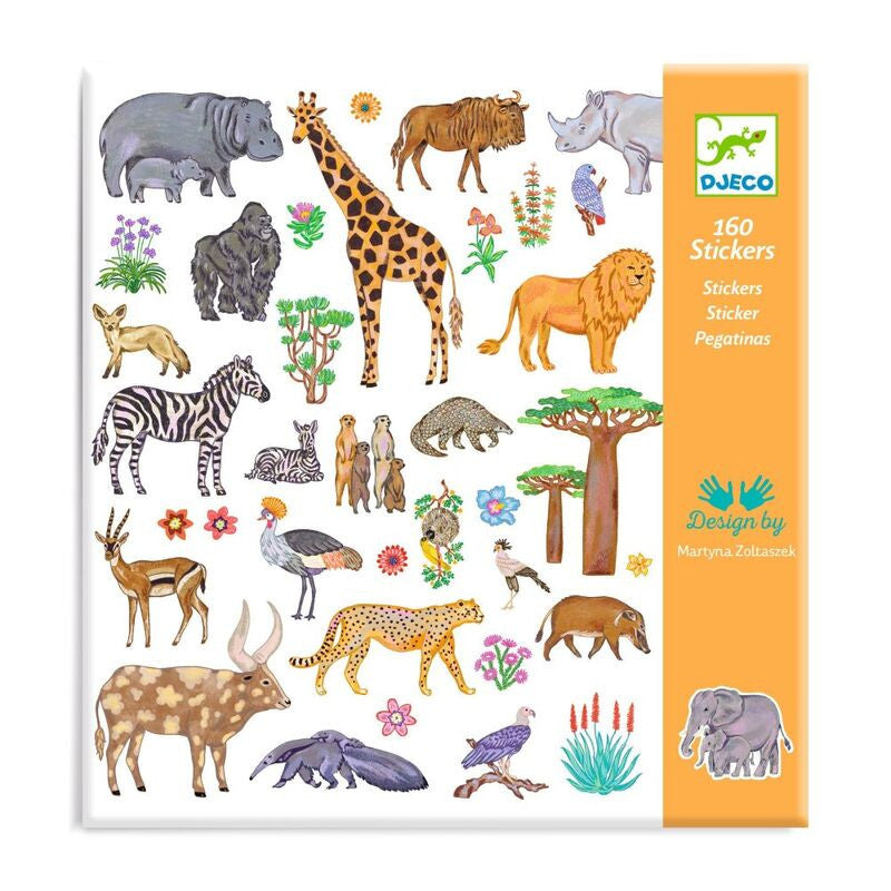 Djeco - Kenya Stickers