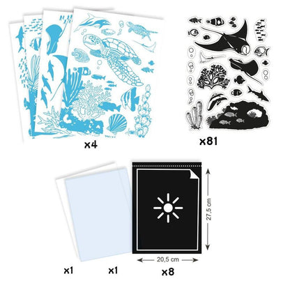 Djeco - Cyanotype Ultramarine Workshop Art Kit