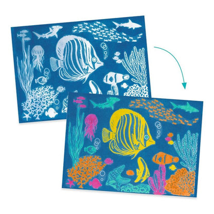 Djeco - Cyanotype Ultramarine Workshop Art Kit