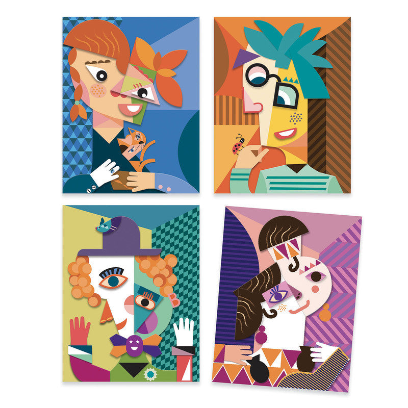 Djeco - Inspired By Pablo Picasso - Square Heads