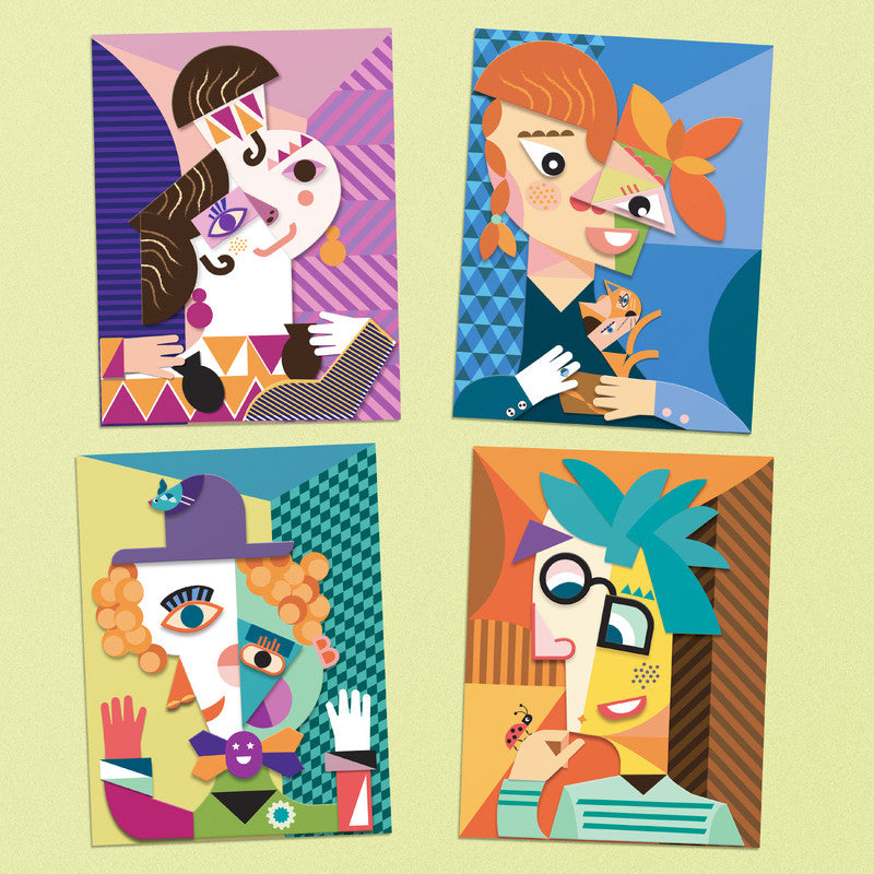 Djeco - Inspired By Pablo Picasso - Square Heads