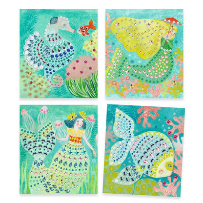 Djeco -  Artistic Strass - Watery Waves Artistic Strass