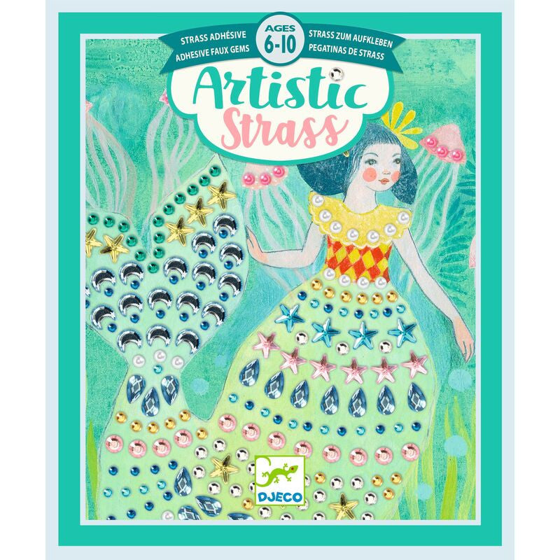 Djeco -  Artistic Strass - Watery Waves Artistic Strass
