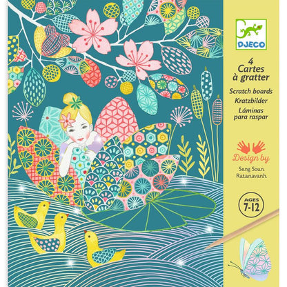 Djeco - The Pond Scratch Cards