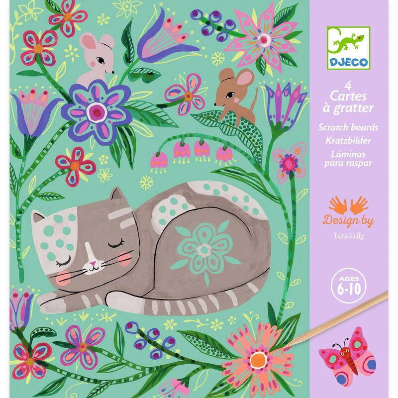 Djeco - Encounters Scratch Cards 9717