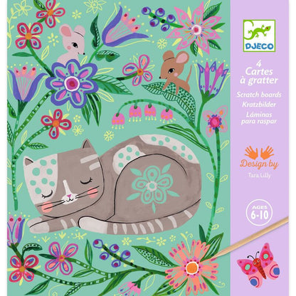Djeco - Encounters Scratch Cards 9717