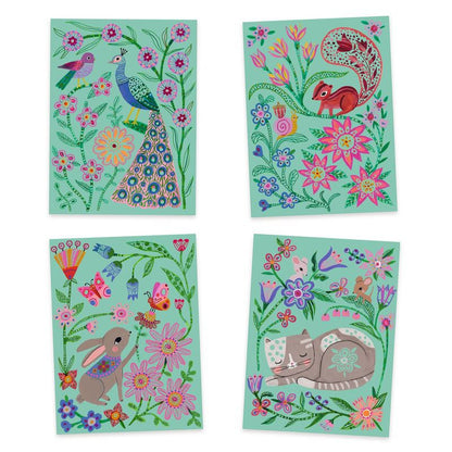 Djeco - Encounters Scratch Cards