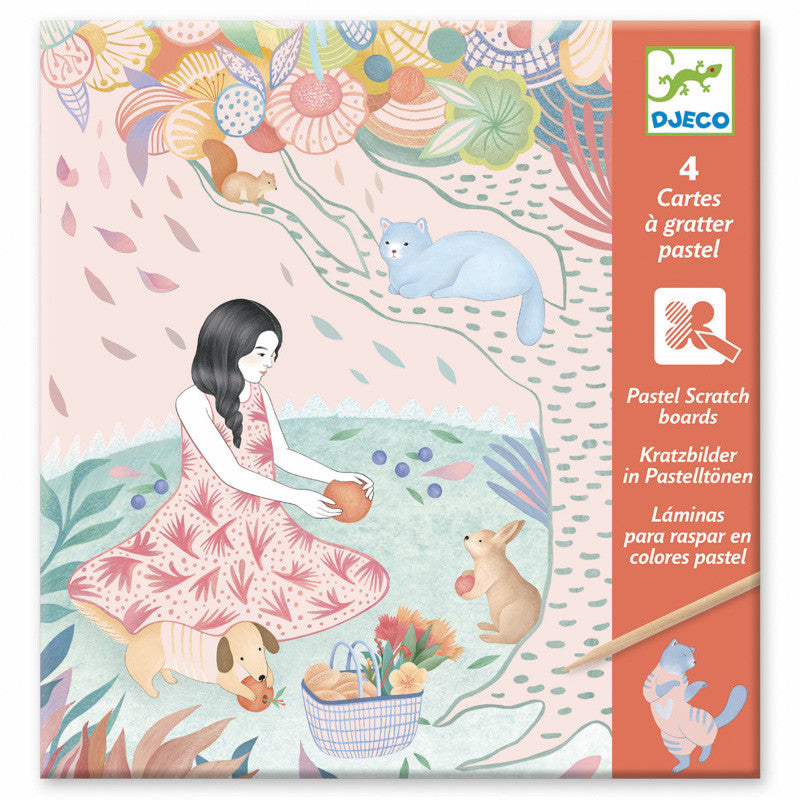 Djeco - The Picnic Scratch Cards