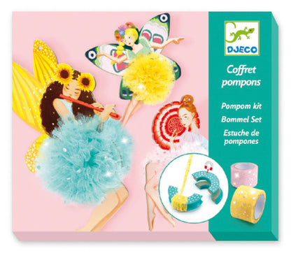 Djeco Fairy Pompoms Wool Craft