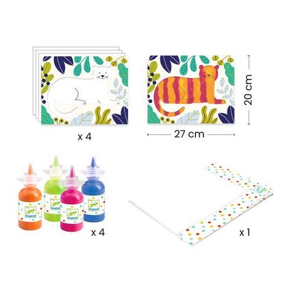Djeco - Ocean Painting Set