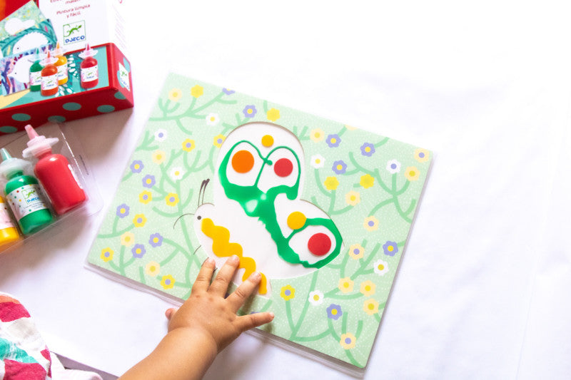 Djeco - Squirt & Spread Painting Set