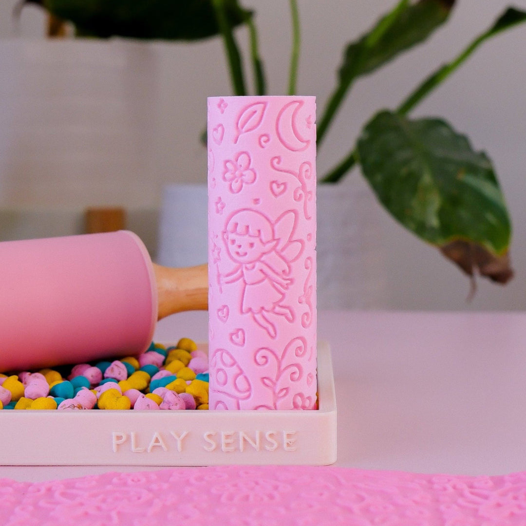 Play Sense - Eco Textured Roller - Fairy Pink