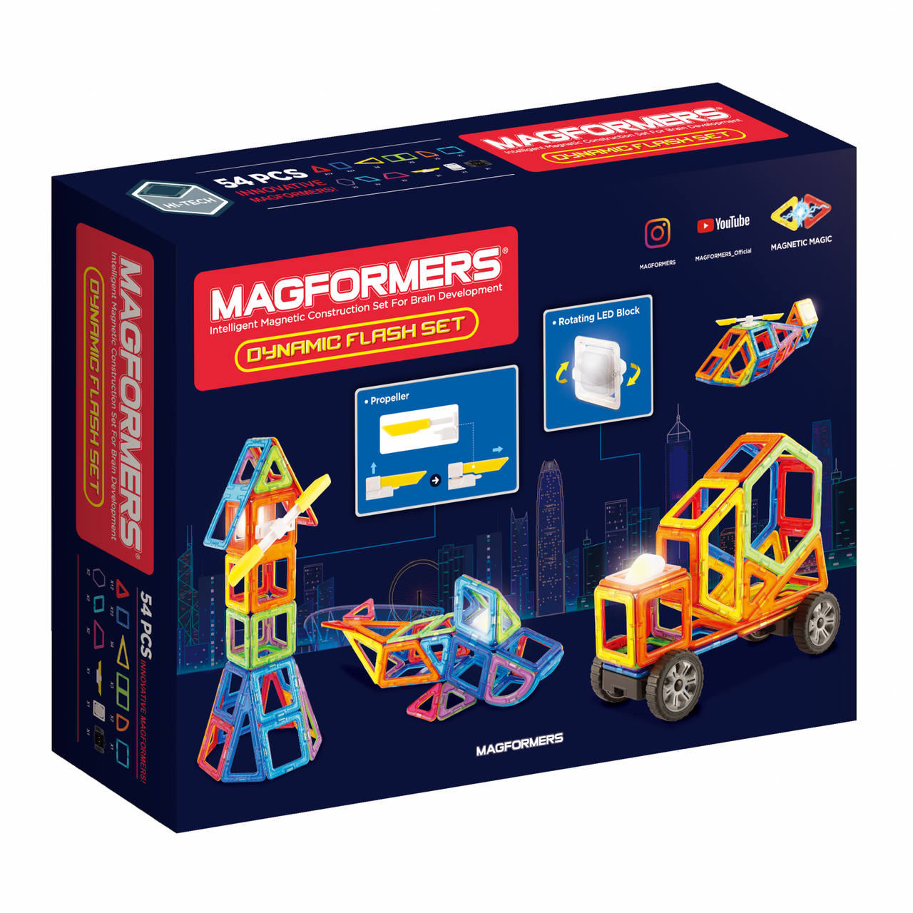 Magformers Dynamic Flash Set