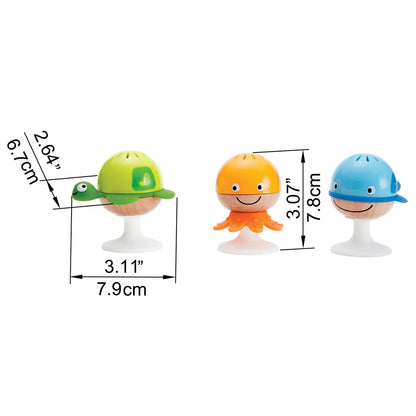 Hape -  Stay-put Rattle Set