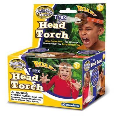 Brainstorm - T-Rex Head Torch