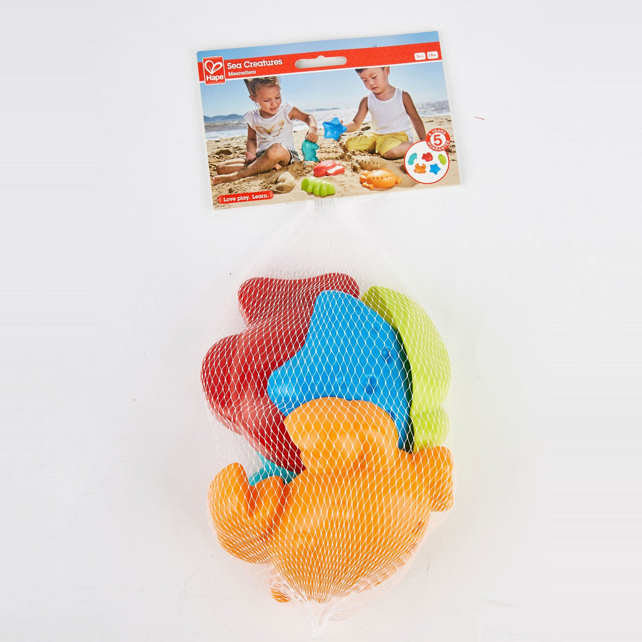 Hape - Sea Creatures Sand Moulds