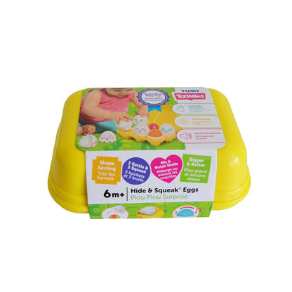 Tomy - Hide & Squeak Eggs