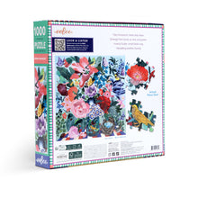 eeBoo 1000pc - Spring Bouquet Puzzle