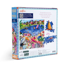 eeBoo 1000pc - Lunch by the Sea Puzzle