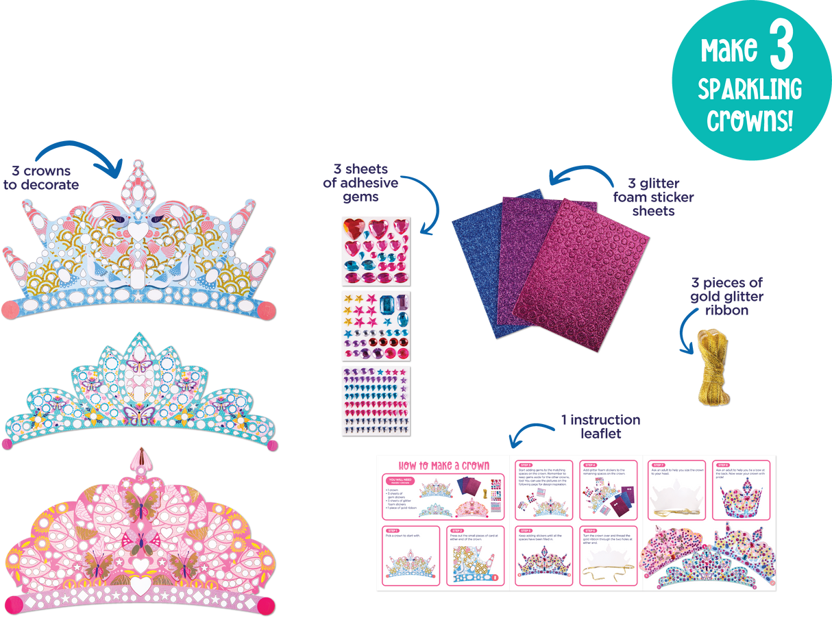 Educational Colours - Imagine, Make & Play Crowns and Tiaras
