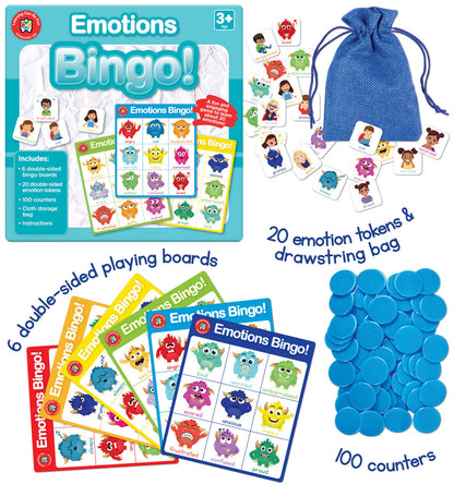 Learning Can Be Fun -  Emotions Bingo