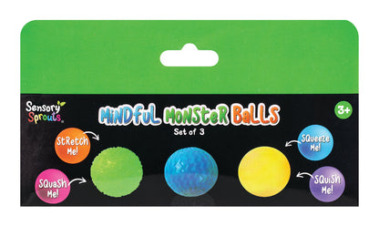 Sensory Sprouts - Mindful Monster Balls Green