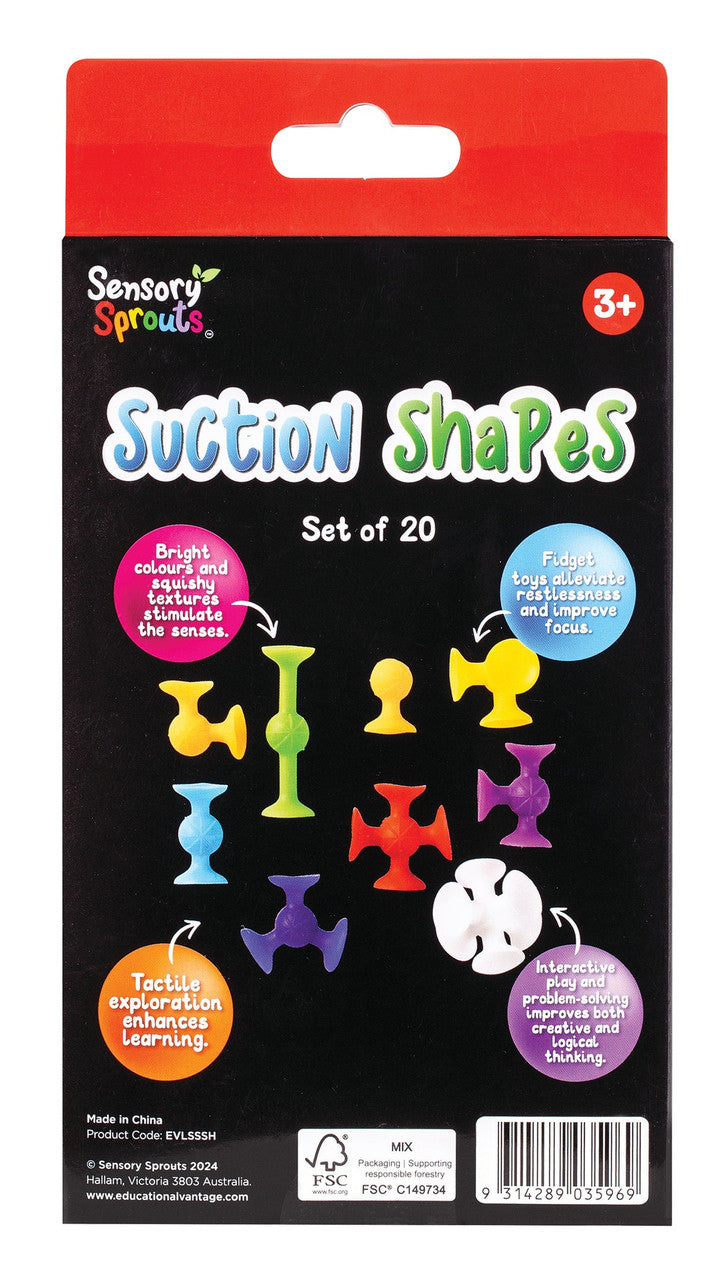 Sensory Sprouts - Suction Shapes
