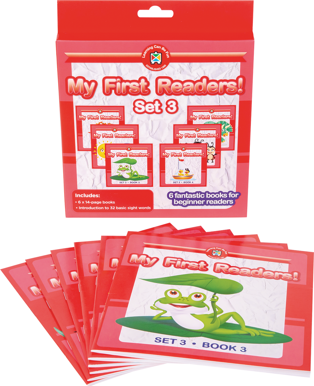 Learning Can Be Fun - My First Readers! Set 3