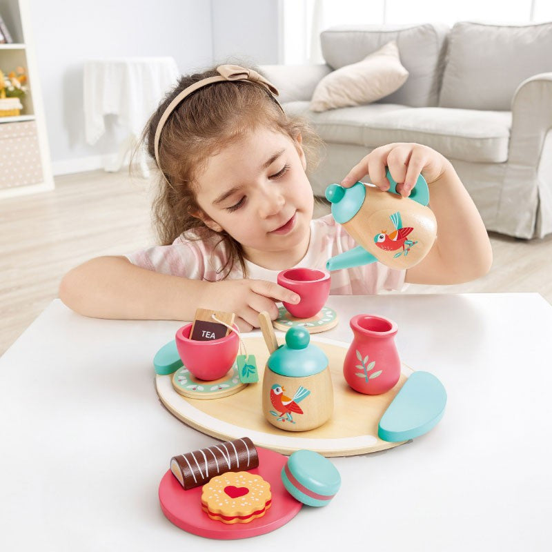 Hape - Tea Time Wooden Play Set