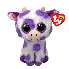 TY Beanie Boos Regular - Ethel the Spotted Purple Cow