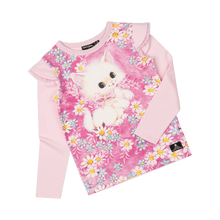 White Kitten Long Sleeve T-Shirt - Teen