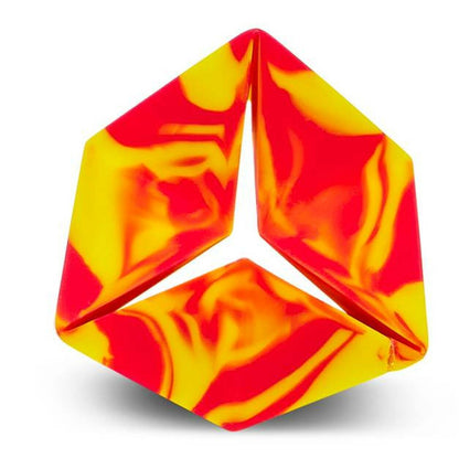 Flexygon Fidget Toy - Red/Yellow