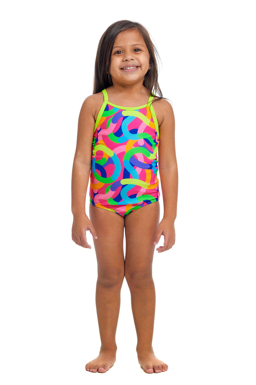 Funkita - Toddler Girls One Piece Swimmers - Curly Wurly